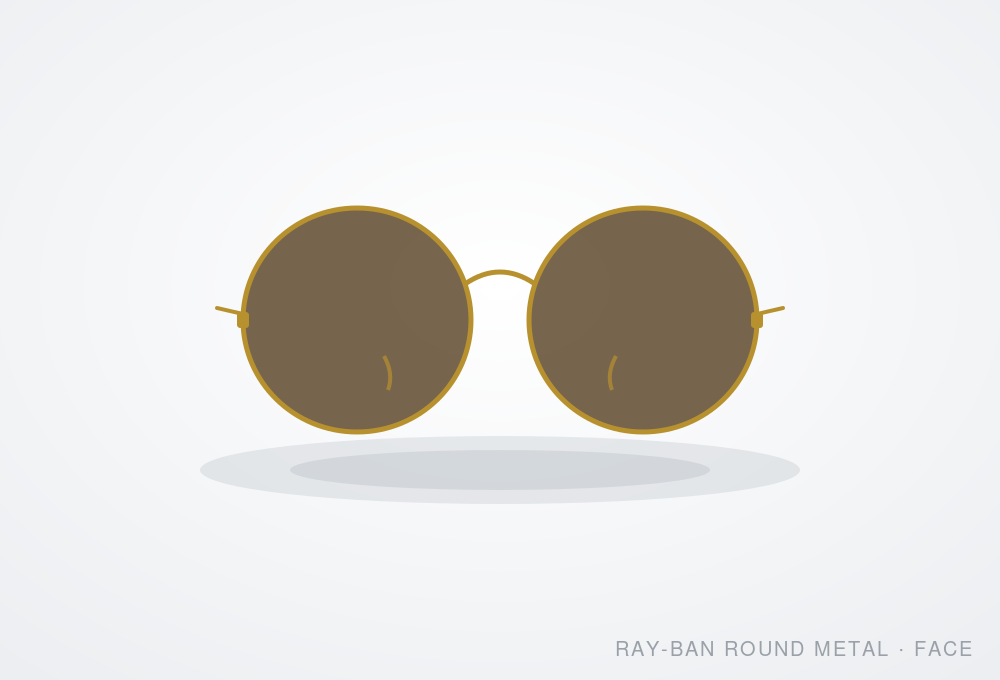 Ray-Ban Round Metal